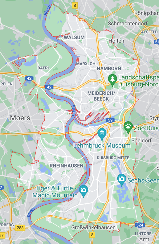 Einsatzgebiet für Rohrreinigung und Kanalreinigung in Duisburg